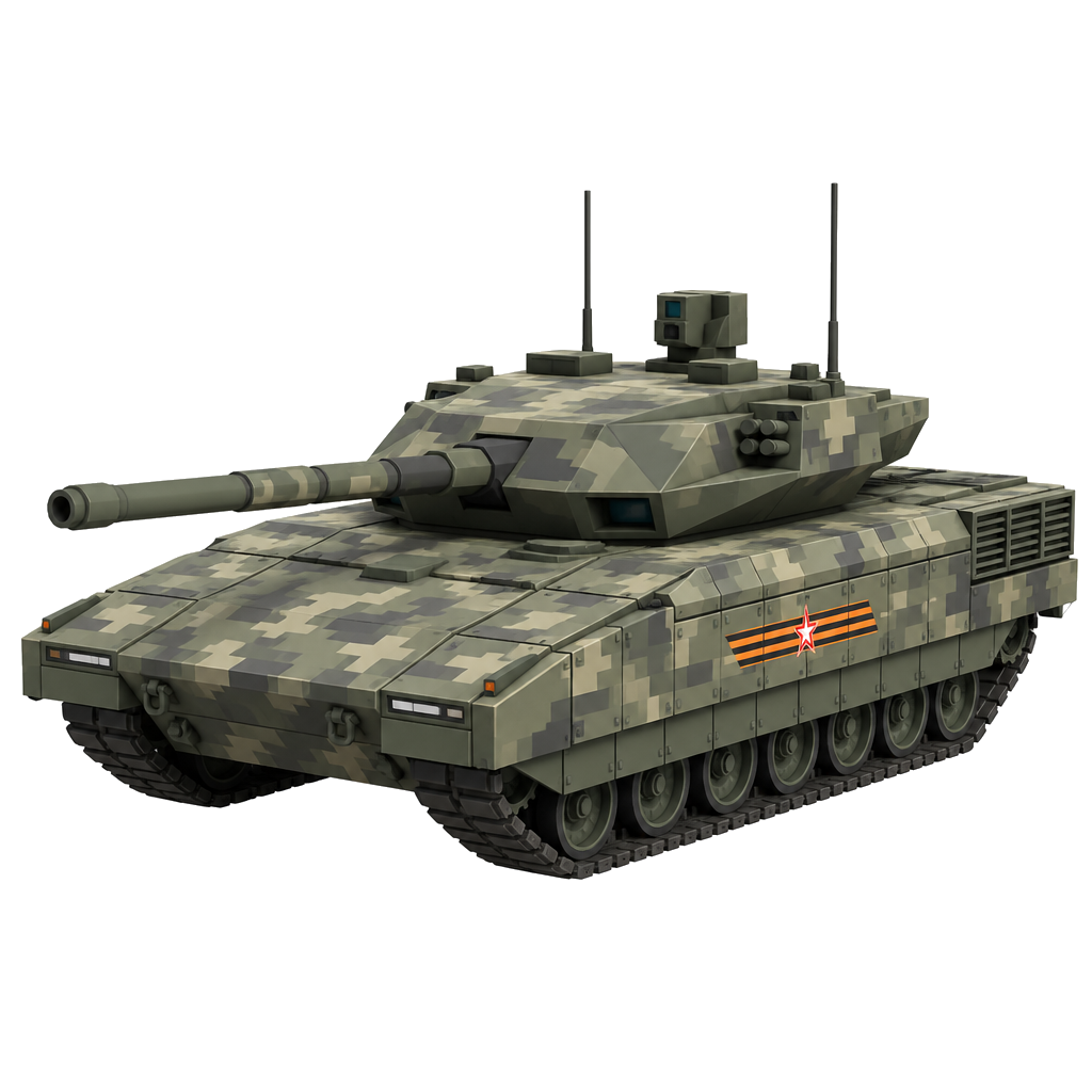 Generated playable tank